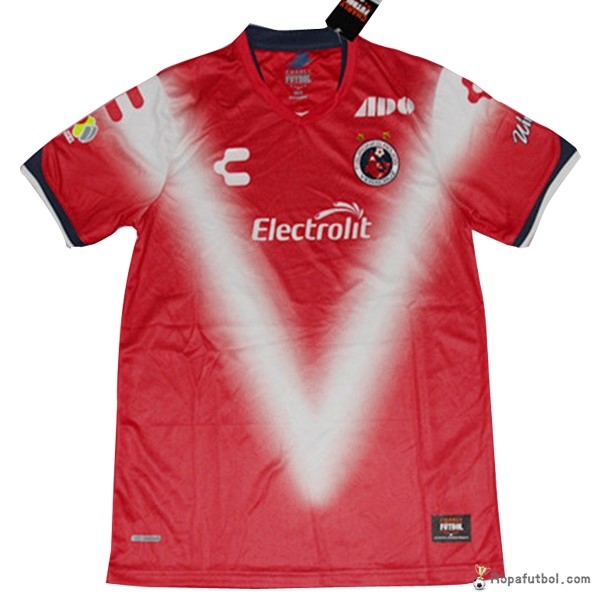 Camiseta Tiburones Rojos de Veracruz Replica Primera Ropa Tenis Charly 2017/18 Rojo